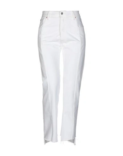 Vetements Jeans In White