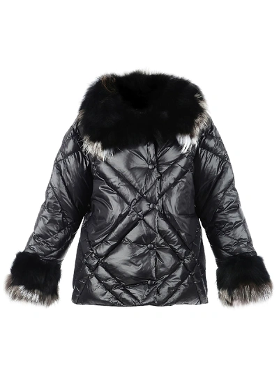 Ermanno Ermanno Scervino Down Jacket In Black