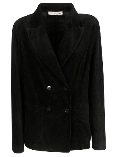 Barena Venezia Double-breasted Blazer In Black