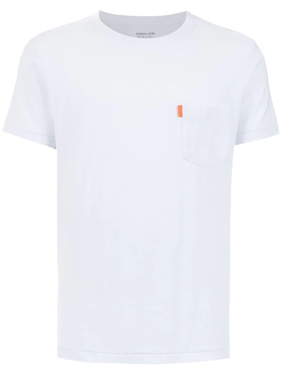 Osklen Chest Pocket T-shirt In White