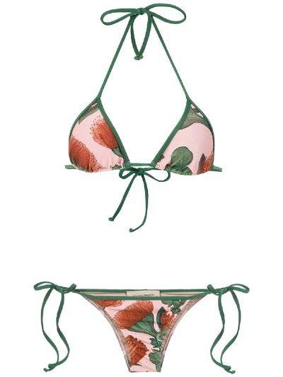 Adriana Degreas Printed Bikini Set - Pink