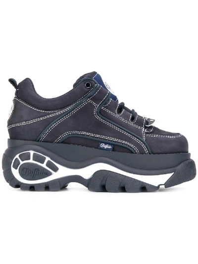 Buffalo Matt Platform Sneakers - Blue