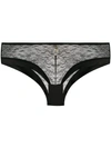 Myla Lace Brief In Black