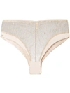 Myla Lace Short Brief In Neutrals