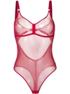 Myla 'piccadilly' Body In Red