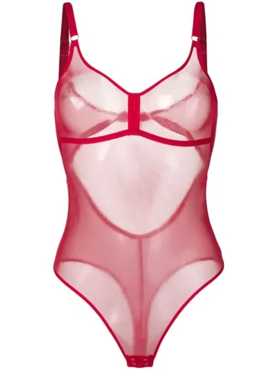 Myla 'piccadilly' Body In Red