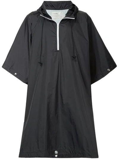 A-cold-wall* Acw Nylon Storm Poncho In Nero