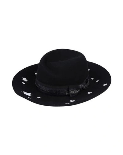 Maison Michel Hat In Black