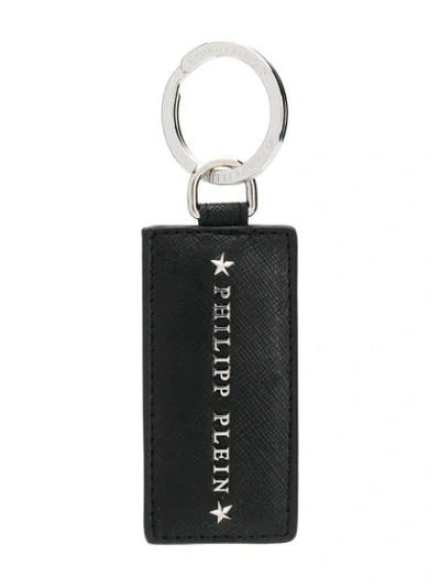 Philipp Plein Stars Keyring In Black