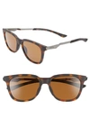 Smith Roam 53mm Chromapop™ Polarized Sunglasses In Matte Tortoise/ Brown