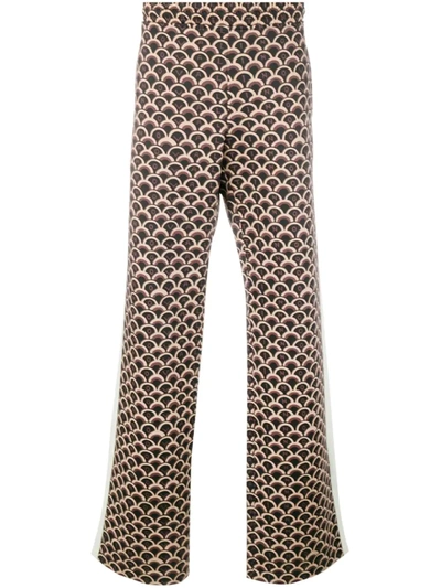 Valentino Scale Pattern Track Pants In Multicolored