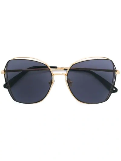 Bolon Butterfly Sunglasses In Gold