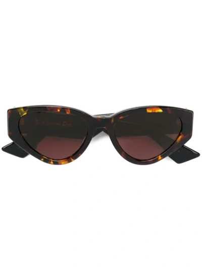 Dior Spirit Cat-eye Sunglasses In Brown