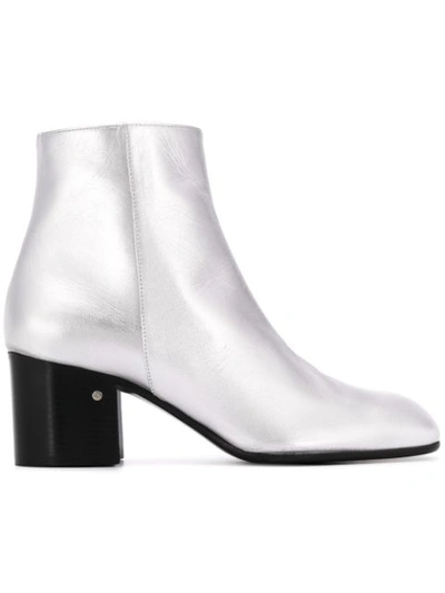 Laurence Dacade Selda Ankle Boots In Silver