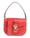 Moschino Handbags In Brick Red