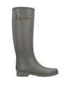 Hunter Boots In Military Green