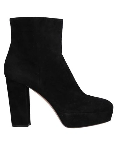 Gianvito Rossi Ankle Boots In Black