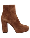 Gianvito Rossi Ankle Boot In Brown