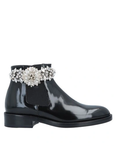 Christopher Kane Ankle Boots In Black