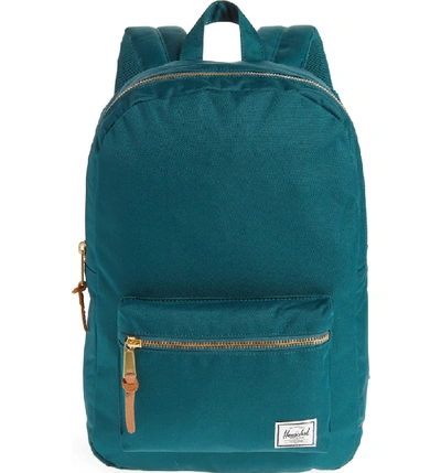 Herschel Supply Co 'settlement Mid Volume' Backpack - Blue In Deep Teal