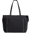 Rebecca Minkoff Logan Studded Nylon Baby Tote - Black