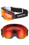 Smith I/os Chromapop 202mm Snow Goggles In Black/ Champagne