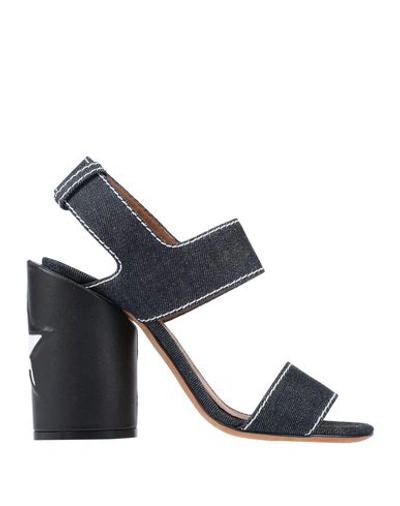 Givenchy Sandals In Blue