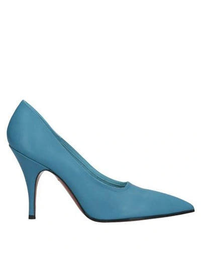 Victoria Beckham 高跟鞋 In Pastel Blue