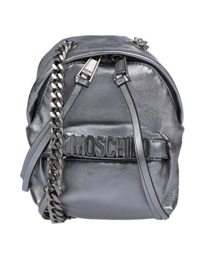 Moschino Cross-body Bags In Lead