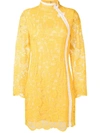 Jovonna Lace Dress In Yellow