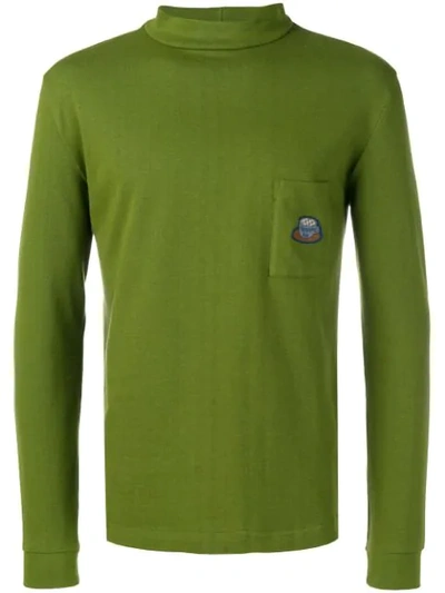 Anglozine Zine Sweatshirt In Green