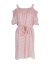 Boutique Moschino Short Dresses In Pink