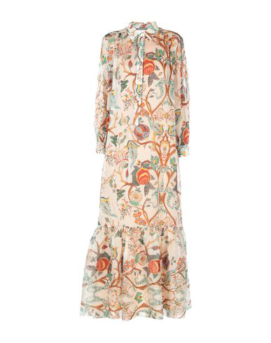 Alberta Ferretti Long Dress In Light Grey | ModeSens