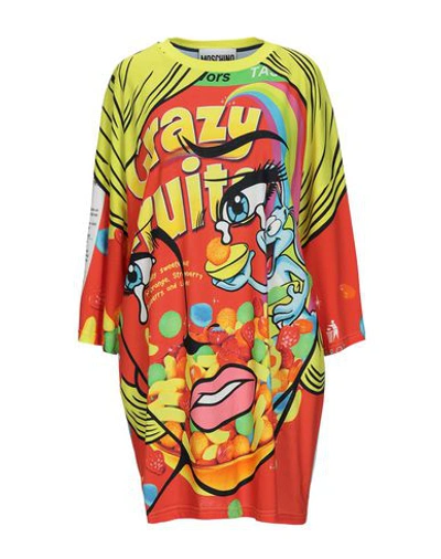 Moschino Short Dresses In Multicolor