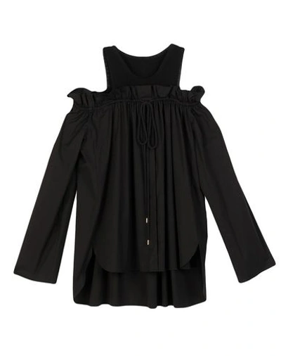 Alberta Ferretti Shirts In Black
