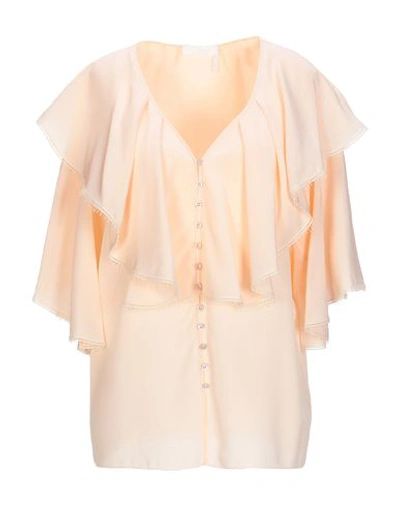 Chloé Shirts In Salmon Pink