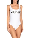 Moschino One-piece Swimsuits In White