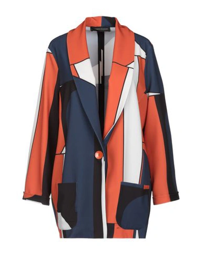 Alessandro Dell'acqua Blazer In Orange