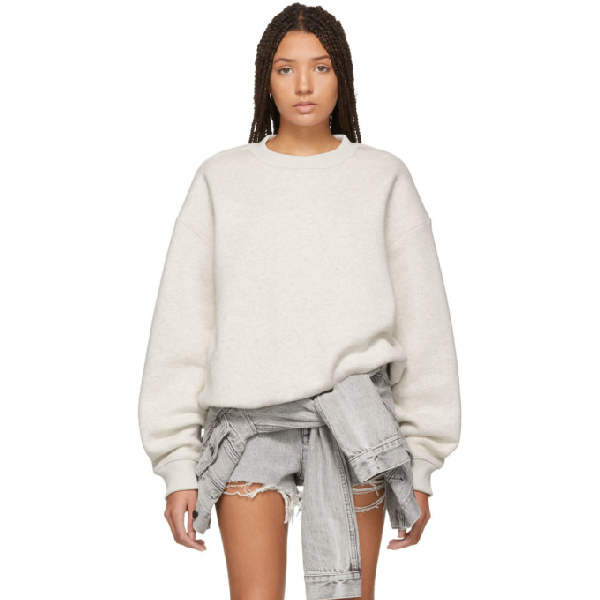 Alexander wang dense fleece sweatshirt sales