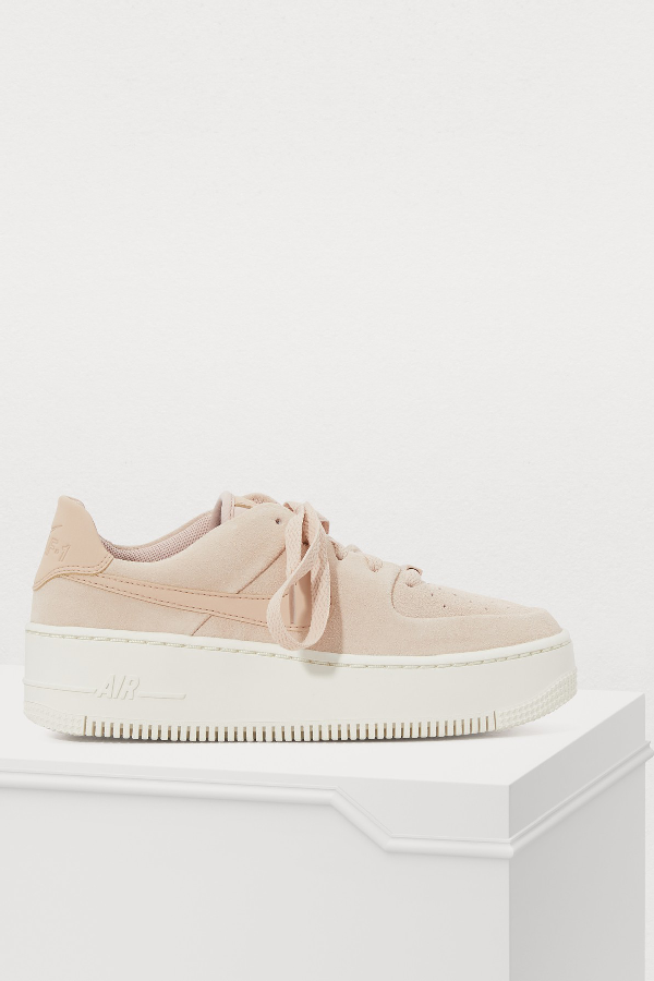 nike air force sage low particle beige