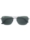 Ray Ban Ray-ban Square Frame Sunglasses - Metallic