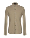 Drumohr Shirts In Beige