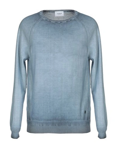 Dondup Sweaters In Pastel Blue
