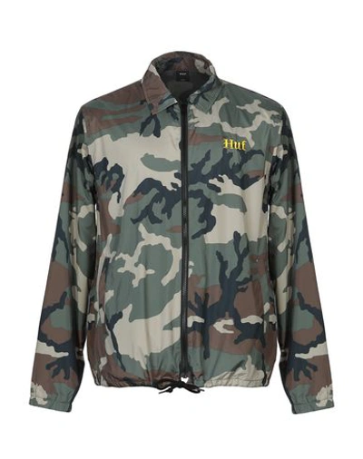 Huf Jacket In Military Green