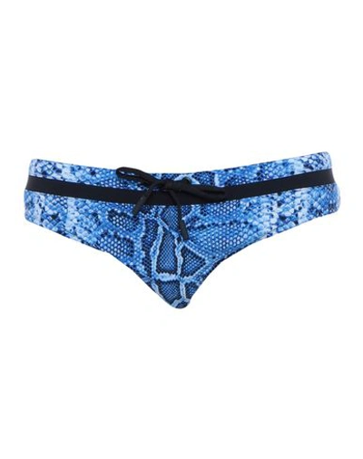 Roberto Cavalli Beachwear Swim Briefs In Blue