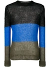 Walter Van Beirendonck Sheer Sweater In Black