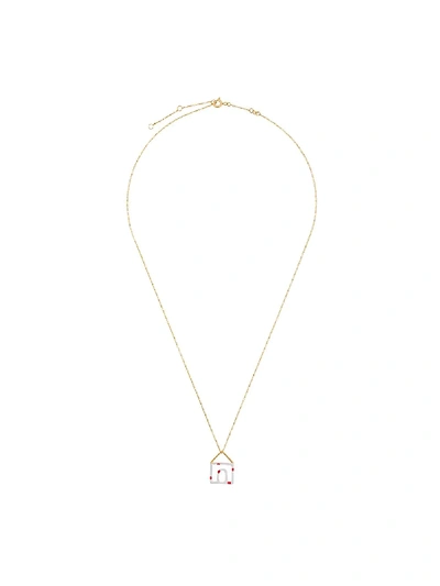 Aliita Casita Pois Necklace - Gold