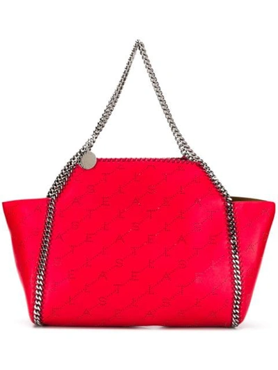 Stella Mccartney Falabella Tote In Red