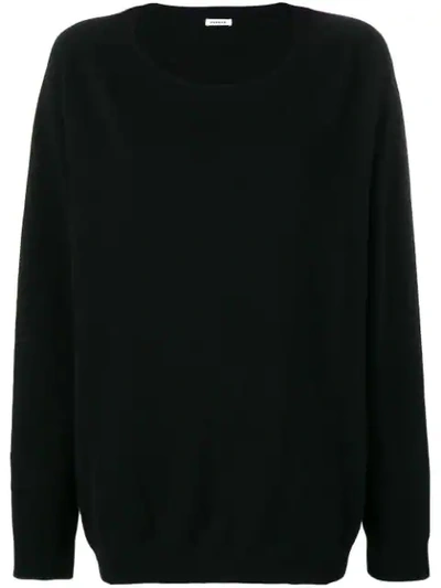 P.a.r.o.s.h . Oversized Knitted Jumper - Black