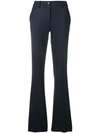 P.a.r.o.s.h . Flared Tailored Trousers - Blue